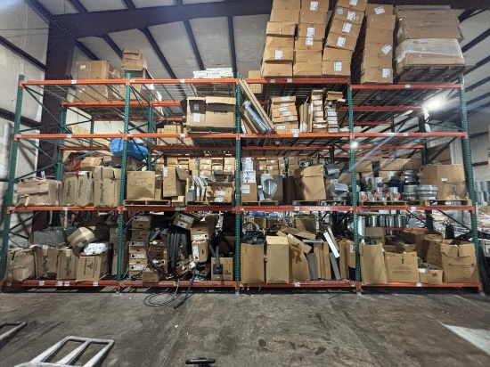 LIKE NEW 8' x 16' Pallet Racking Tear Drop 20K Lbs.