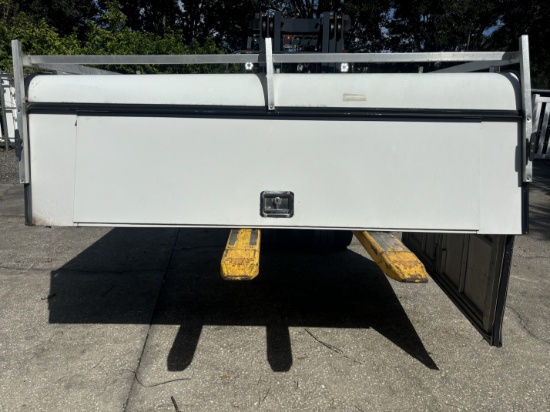 Utility Pickup Truck Bed Cover w. Doors