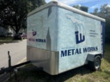 2005 10' Pace Enclosed Ramp Trailer