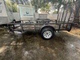 2014 10' Open Trailer w. Gate