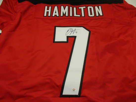Dougie Hamilton of the New Jersey Devils signed autographed hockey jersey PAAS COA 980