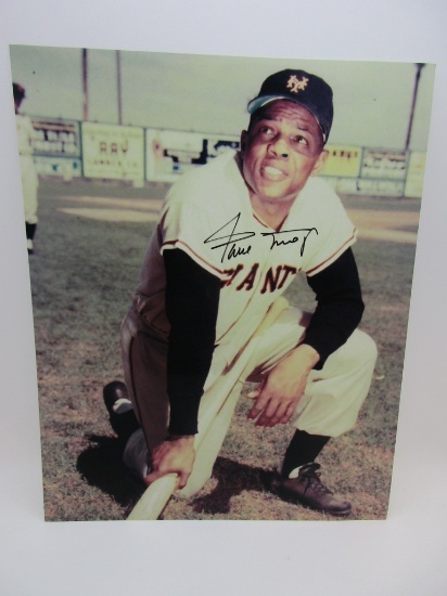 Willie Mays of the San Francisco Giants signed autographed 8x10 photo TAA COA 225