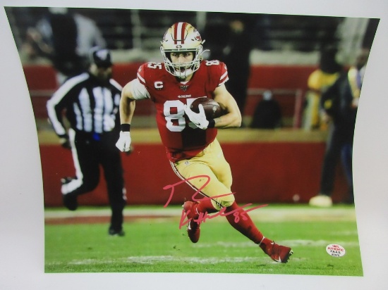 George Kittle of the San Francisco 49ers signed autographed 8x10 photo PAAS COA 472