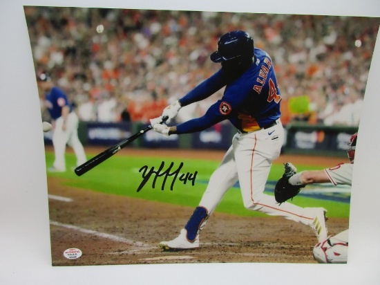 Yordan Alvarez of the Houston Astros signed autographed 8x10 photo PAAS COA 226