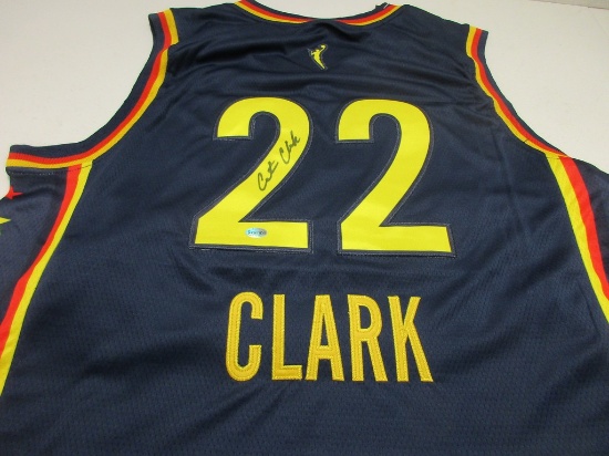 Caitlin Clark of the Indiana Fever signed autographed basketball jersey Legends COA 330