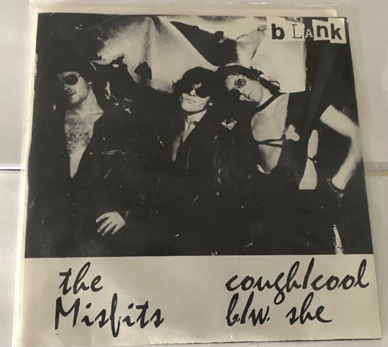 1977  The Misfits -   Cough/Cool  b/w She                       Record Label : Blank Records