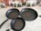 T-fal Ultimate Hard Anodized Nonstick Fry Pan Set