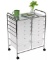 Seville Classics 12-Drawer Rolling Organizer Cart