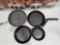 T-fal Ultimate Hard Anodized Nonstick Fry Pan Set