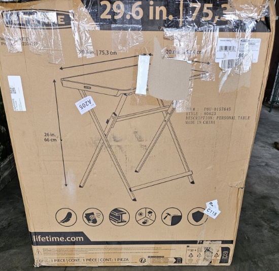 Lifetime 29.6" Personal Table