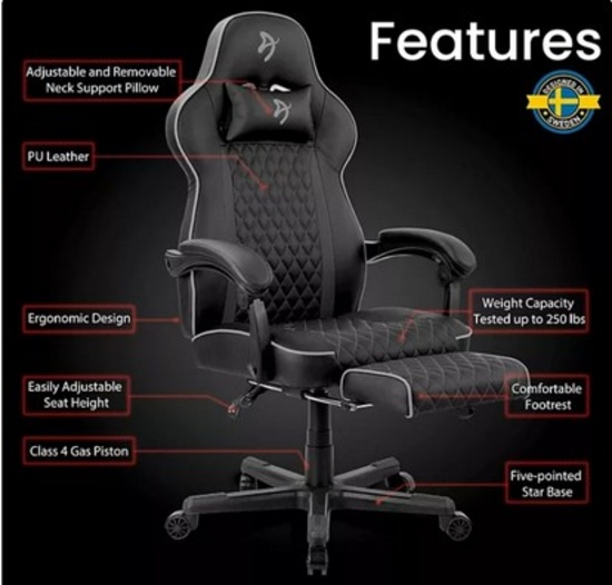 Arozzi Milano Ergonomic Computer Chair