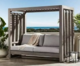 Cahaba Day Lounger - Cast Silver