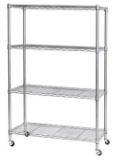 Seville 4 Tier Commercial Grade S.S. Shelving