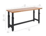 Seville UltraHD Height Adjustable Workbench