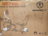 Marcy Recumbent Magnetic Exercise Bike