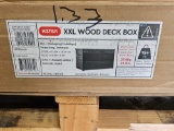 Keter 230-Gallon XXL Wood Deck Box