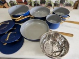 11pc Modern Ceramic Cookware Set