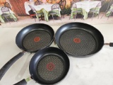 T-fal Ultimate Hard Anodized Nonstick Fry Pan Set