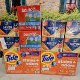 Laundry & Dryer Lot - Tide, Bounce and more