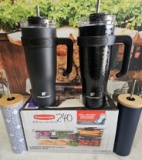 Storage & S.S Tumblers Lot - Rubbermaid, Hydraflow