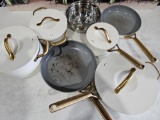 11-Piece Modern Ceramic Cookware Set