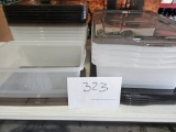 Snap Lid Clear Plastic Storage Container