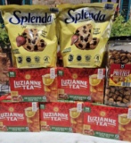 Tea Lot - Luzianne Tea, Splenda and Pretzels