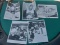 Roberto Clemente, Mario Lemieux and more - Lot of 9 Black and White Photes