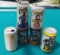 Beer Cans- Pinnacle Football Cards, Roberto Clemente,title drive 85