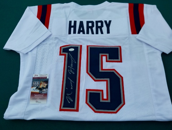 N'Keal Harry - New England Patriots - Signed Jersey - COA by JSA