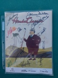 Signed Program- 2011 Honda Classic with 13 Marker Signed Autographs