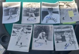 1930 and 40s Autographed Photos - various players