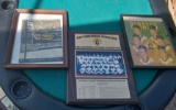 Pittsburgh Pirates 1991 Plaque, 1972 Official World Champion Scorebook and Coaches Cover