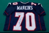Logan Mankins - 7 time Pro Bowl - Signed Jersey - COA by JSA - New England