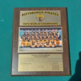 1979 Pittsburgh Pirates World Series Champion Plaque