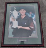 Payne Stewart - 1999 U S Open Champion - Framed Photo -21 x26 in