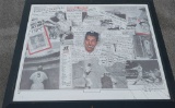 Joe Dimaggio Legacy by Robert Stephen Simon - Artist's Proof - Needs new Glass