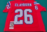 Raymond Clayborn - New England Patriots HOF - COA by JSA