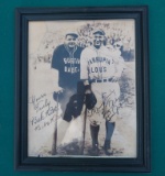 Babe Ruth and Lou Gehrig - Autographed Piece