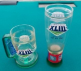 Super Bowl XLIII Mugs and Pilner Plastic Glasses