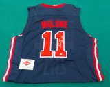 Moses Malone - USA Basketball - 1992 Team - Autographed Jersey -COA by PAAS