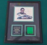 Bobby Labonte - Actual metal Sheet Piece - Raced Used - Framed