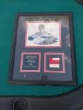 Kevin Harvicks -Actual metal Sheet Piece - Raced Used - Framed
