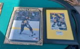 Mario Lemieux - Hockey HOF - Sports Illustrated Cover and Framed Poster