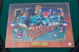 1997 World Series Game 1 Poster - Florida Marlins vs Cleveland Indians
