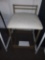 Amisco Counter Stool in tan and gold