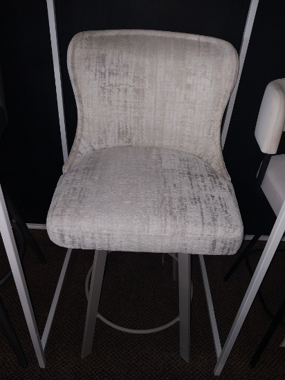 Trica Counter swivel Chair with grey legs
