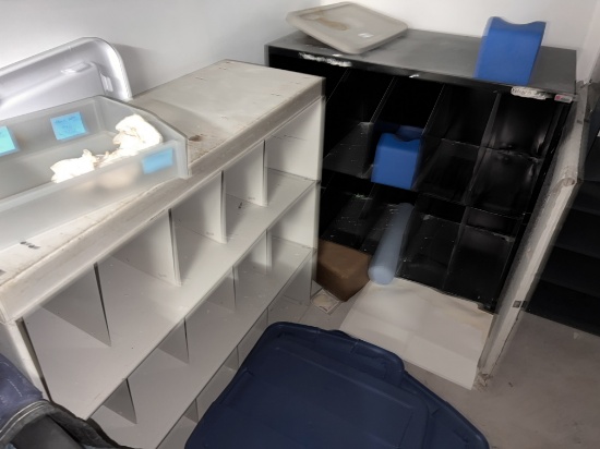 Bin Units, White and Black