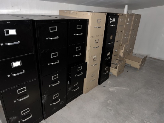 Shelf Units with Bins and Dividers