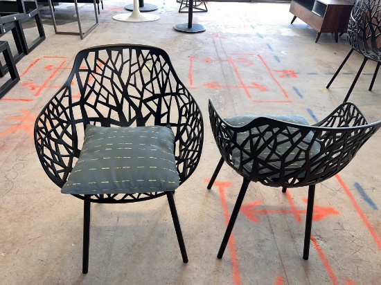 Metal "Web" Chairs (NO CUSHION)